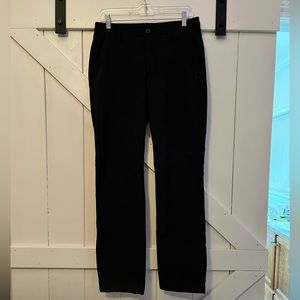 Mens Under Armour dress pants, black, 32/32.